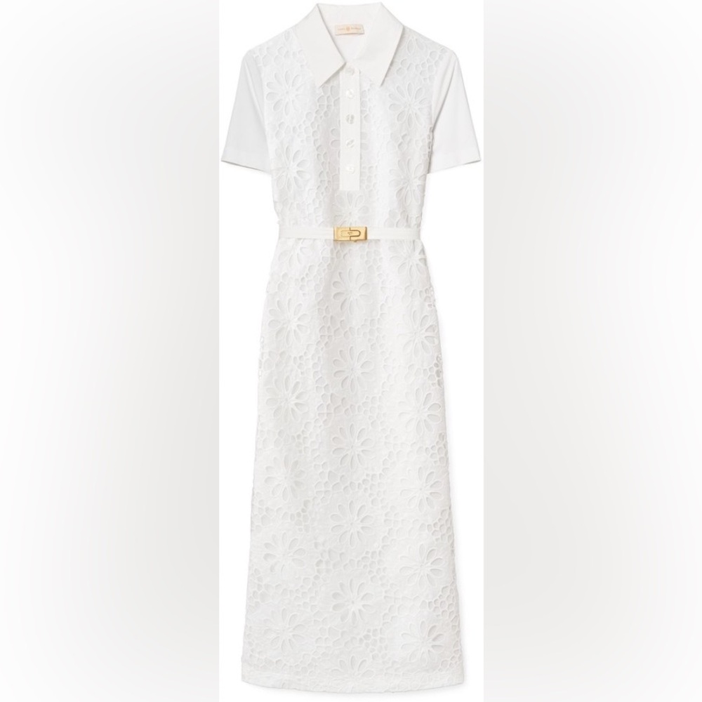 Tory Burch Lace Polo Dress